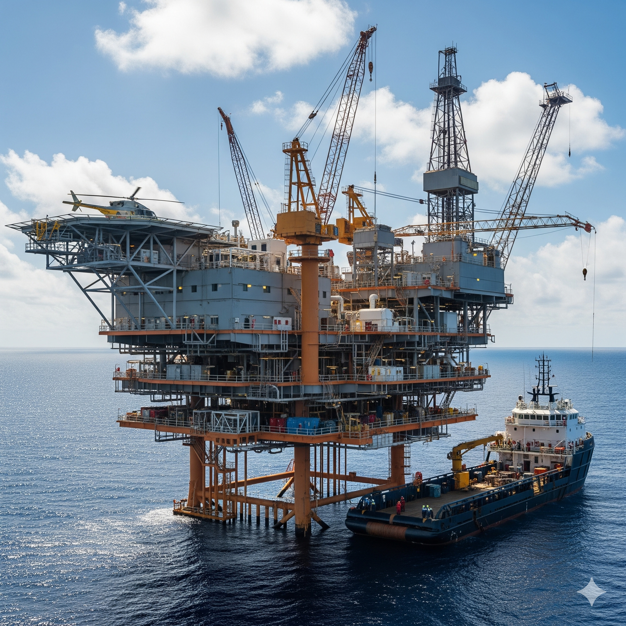 Offshore oil platform